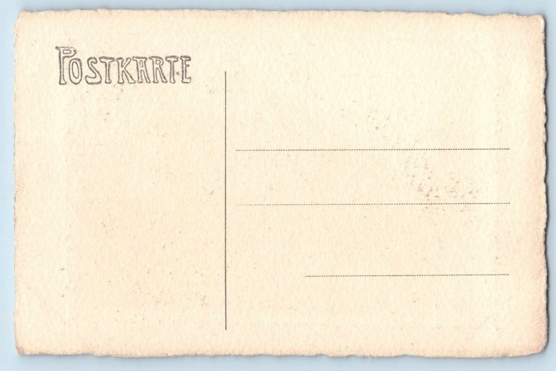 Nuremberg Bavaria Germany Postcard Bratwurst Glockein Building c1910 Unposted