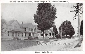 Upper Main Street, Rip Van Winkle Trail - Grand Gorge, New York