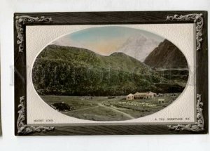 3147265 NEW ZEALAND Mount Cook Vintage EMBOSSED postcard