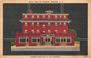 Windsor, North Carolina, Hotel Duke, AA359-17