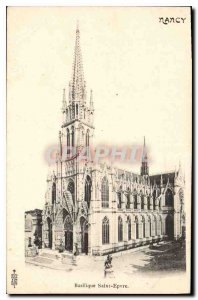 Old Postcard Nancy Eglise Saint Epvre