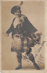 br108982 irene pearce artist original autograph real photo social history uk
