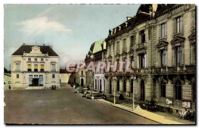 Modern Postcard Mont de Marsan L & # City 39hotel and Post Office