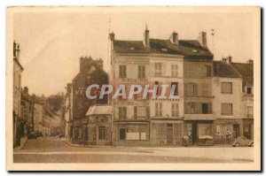 Old Postcard La Ferte sous Jouarre Place and Rue de la Gare Chime Patisserie ...