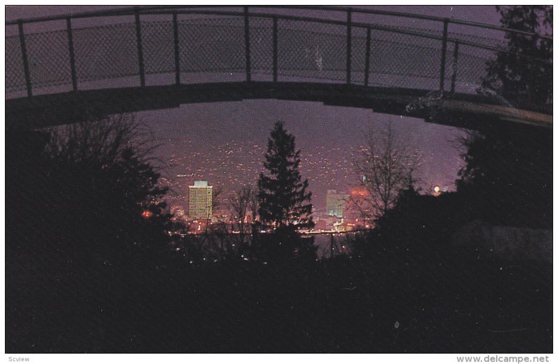 View from Little Mountain of VANCOUVER , B.C., Canada , 50-60s