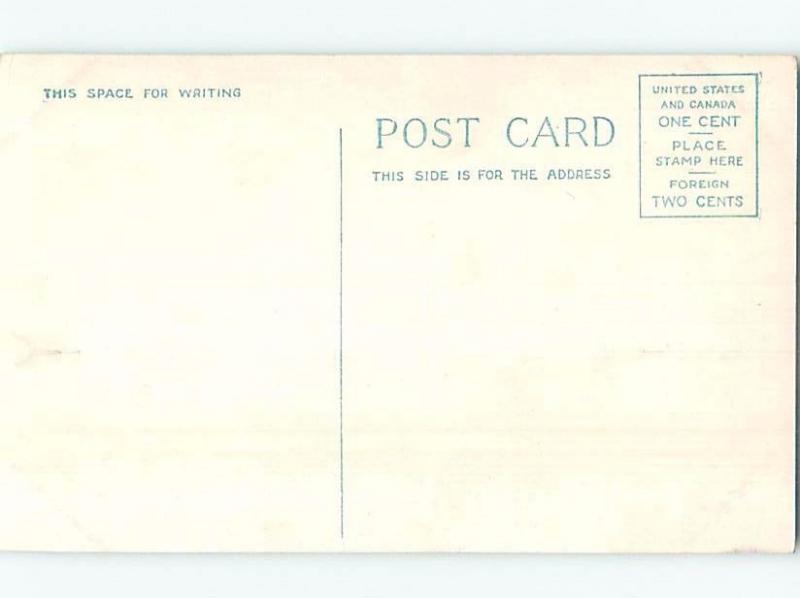 Unused Divided-Back POST OFFICE SCENE Rochester New Hampshire NH d8822