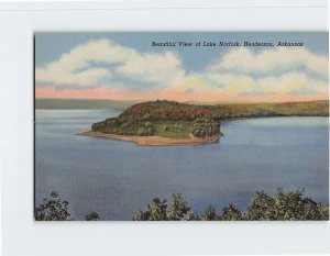 Postcard Beautiful View of Lake Norfork Henderson Arkansas USA