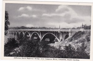 South Carolina Columbia Jefferson Davis Highway Bridge Over Congaree River