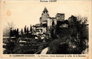 CPA Env. d'AGENCLERMONT Dessous Lot et Garonne (100638)