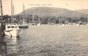 Camden, Maine CAMDEN HARBOR Knox County 1952 Vintage Postcard