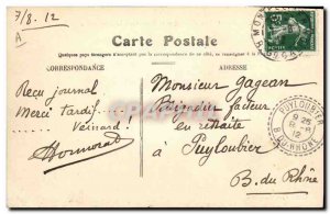 Postcard Former Bank Montpellier Caisse d & # 39Epargne and Boulevard Ledru R...