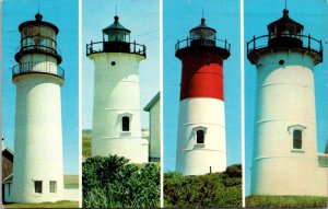 Lighthouses Multi View Cape Cod Massachusetts 1966