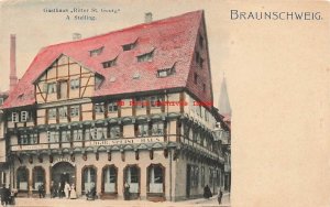 Germany, Braunschweig, Gasthaus Ritter St Georg, A. Stelling, George Behrens