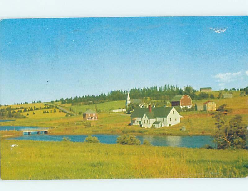 Pre-1980 PANORAMIC VIEW New Glasgow Near North Rustico & Charlottetown PE F9372