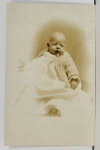 Pittsburg Pa Baby Frederick Hohmann 1912 Real Photo St Petersburg Fl Postcard D3