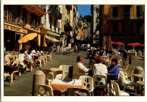 Nice Place Rossetti Vintage 1980s Postcard Outdoor Cafe