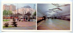 254627 Moscow Metro station Tulskaya old postcard