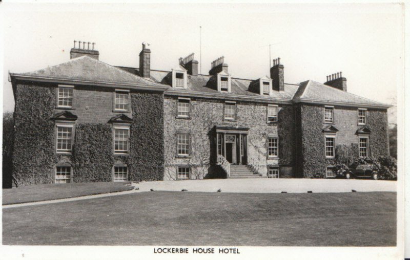 Scotland Postcard - Lockerbie House Hotel - Real Photograph - Ref 2371A