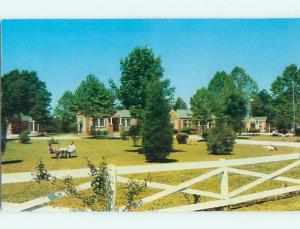 Unused 1950's OAK VIEW MOTEL Colonial Heights Virginia VA s3761@