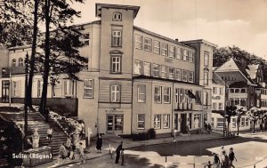 GERMANY SELLIN RUGEN  STRASSE Straße 1961 PHOTO POSTCARD