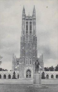 North Carolina Durham Duke Chapel Duke University Albertype