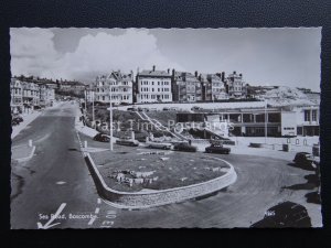 Dorset BOSCOMBE Sea Road c1960's RP Postcard by Dearden & Wade