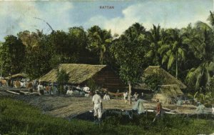 PC CPA SINGAPORE, RATTAN, Vintage Postcard (b3016)