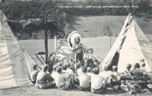 The Indian Village Camp Miller Shawnee-On-Delaware Pennsylvania Artvue