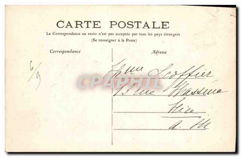 Old Postcard surroundings Limoges Le Chateau Edge