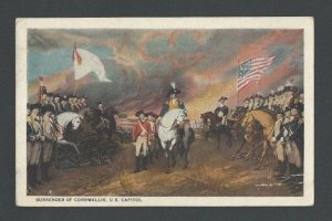 Ca 1910 PPC Wash DC Surrender Of Cornwallis Painted By John Trumbull Mint