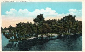 Vintage Postcard 1920's Wilcox Island Middletown Connecticut Tichnor Quality Pub