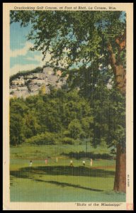 Overlooking Golf Course, at Foot of Bluff, La Crosse, WI