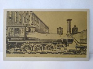 Consolidation Vintage Railroad Card Locomotive Train #12 Lehigh Valley Railway 