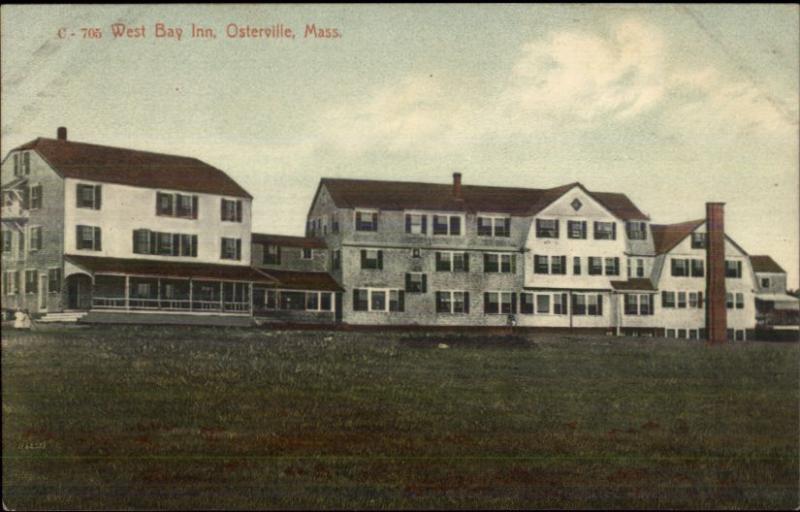 Osterville Cape Cod MA West Bay Inn c1910 Postcard