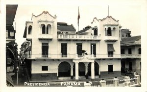 RPPC Postcard Presidencia De Panama Foto Platau Panama