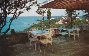 St Thomas Dining Terrace Water Isle Hotel & Beach Club 1960