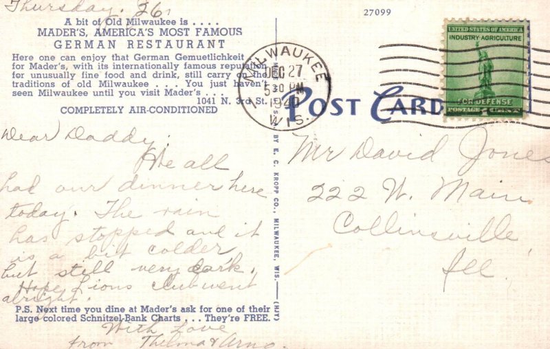 Mader's Restaurant,Milwaukee,WI