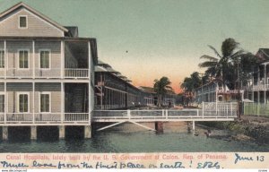 Canal Hospital , COLON , Panama , 1907