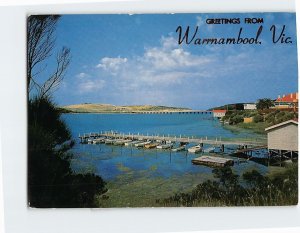 Postcard The Beautiful Hopkins River, Greetings From Warrnambool, Australia