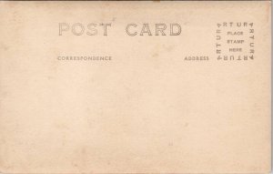 RPPC Young Woman Studio Portrait Postcard G25