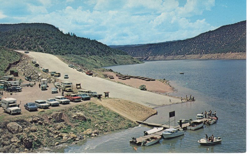 US    PC3764   CEDAR SPRINGS BOAT RAMP, FLAMING GORGE DAM, UTAH