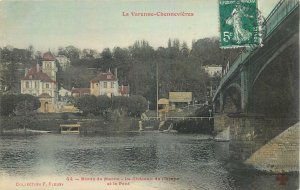 Postcard France La varenne Chennevieres