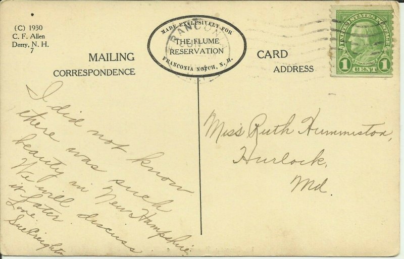 Mt. Chocorua, Franconia Notch, N.H.