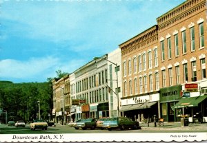 New York Bath Downtown Business Section