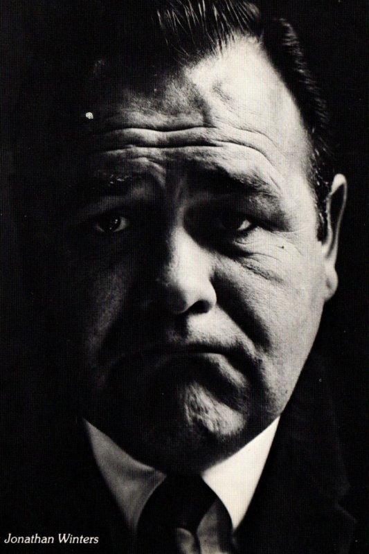 Jonathan Winters photo by Roddy McDowall Beverly Hills 1964 Printed 1980