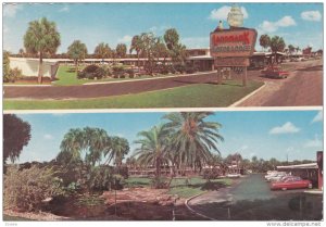 WINTER HAVEN, Florida, 1950-1970's; Landmark Motor Lodge, U.S. 17, Classic Cars