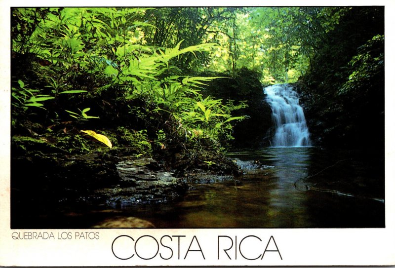 Costa Rica Corcovado National Park Los Patos Stream 1991