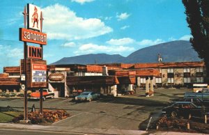 Canada Sandman Inn Vernon British Columbia Chrome Postcard 03.67