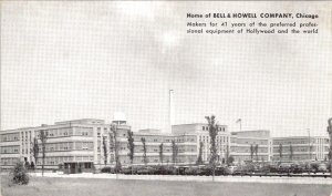 Chicago, IL Illinois  BELL & HOWELL COMPANY Factory/Plant  ca1950's B&W Postcard