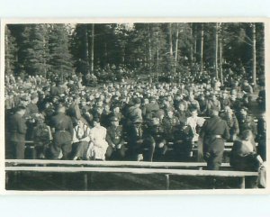 Old rppc GROUP OF PEOPLE Great Postcard AB1363